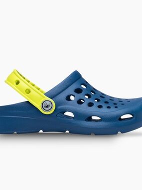 Joybees Active Clog Crock Toddler Shoes Size C4/5 in Navy Citrus Colorway